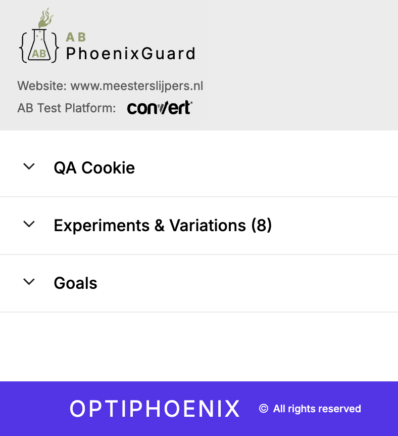 AB PhoenixGuard popup